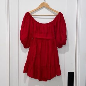 Hello Molly Espionage Dress Red